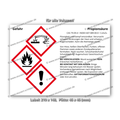 Propionsäure, CAS 79-09-4