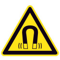 Warnung vor magnetischem Feld - W006