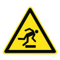 Warnung vor Hindernissen am Boden - W007
