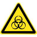 Warnung vor Biogefährdung - W009
