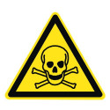 Warnung vor giftigen Stoffen - W016