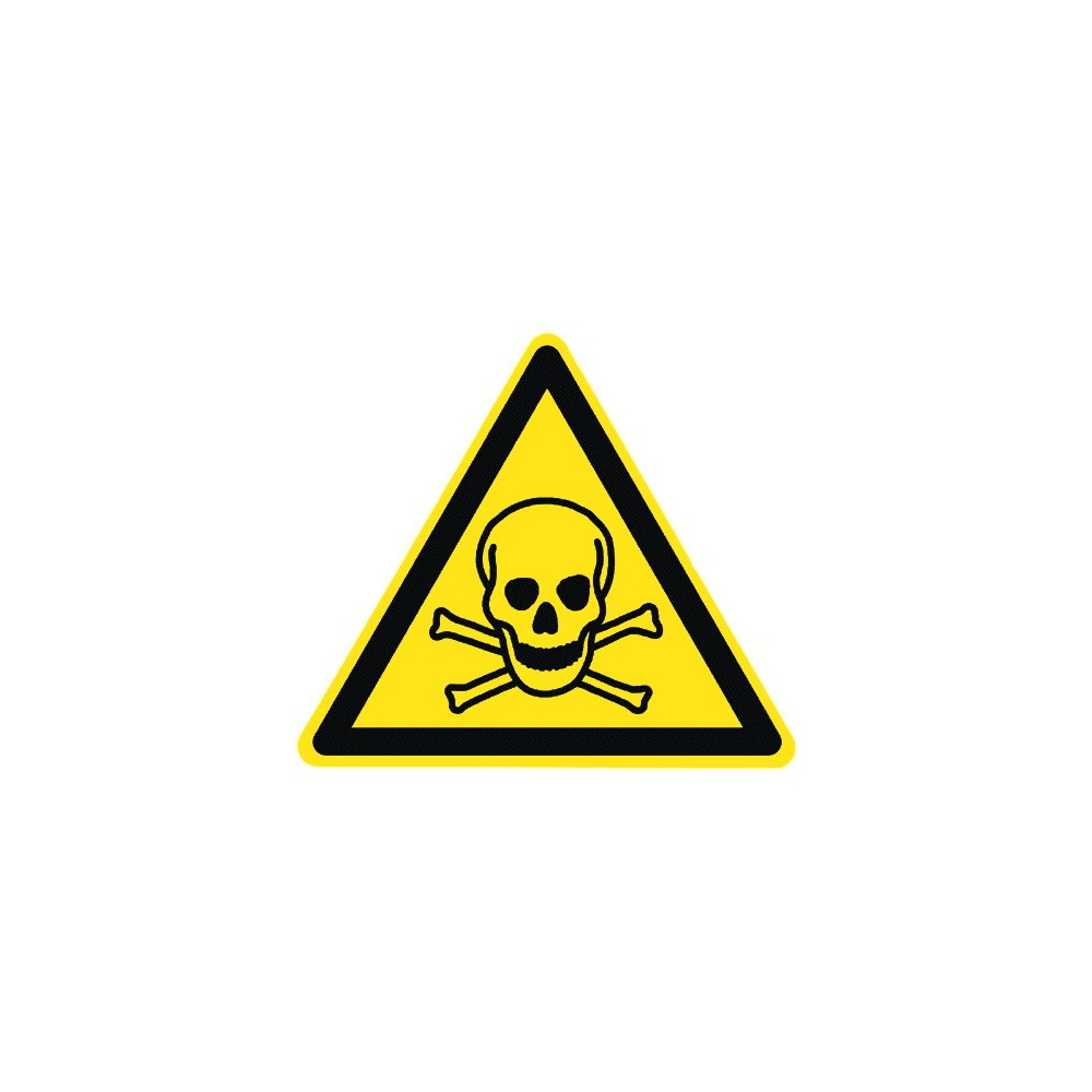 Warnschild Warnung vor Rutschgefahr ASR/ISO Folie selbstklebend SL 100mm 