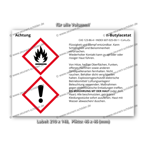 n-Butylacetat, CAS 123-86-4