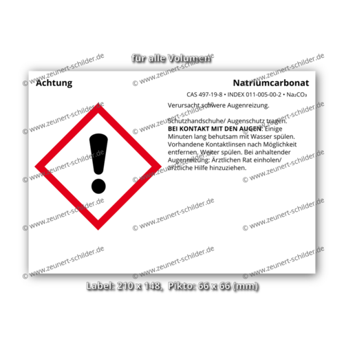 Natriumcarbonat, CAS 497-19-8