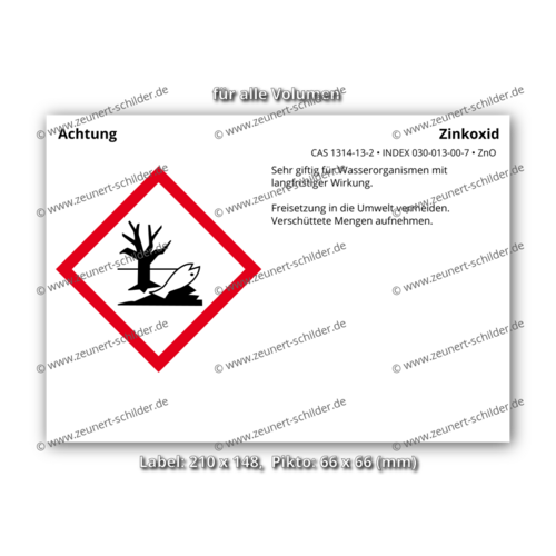 Zinkoxid, CAS 1314-13-2