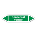 Rohrleitungskennzeichnung „Kondensat Vorlauf“