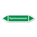 Rohrleitungskennzeichnung „Speisewasser“