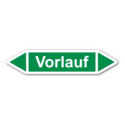 Rohrleitungskennzeichnung „Vorlauf“