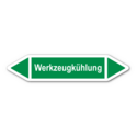 Rohrleitungskennzeichnung „Werkzeugkühlung“