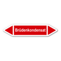 Rohrleitungskennzeichnung „Brüdenkondensat“