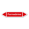 Rohrleitungskennzeichnung „Fernwärme“