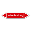 Rohrleitungskennzeichnung „Industrieheizung“