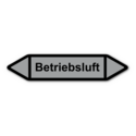 Rohrleitungskennzeichnung „Betriebsluft“