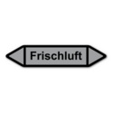 Rohrleitungskennzeichnung „Frischluft“