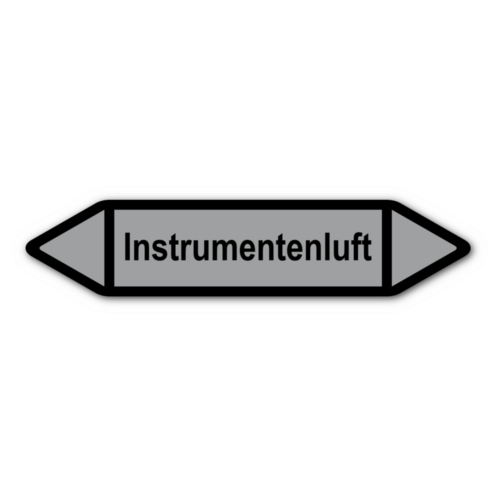 Rohrleitungskennzeichnung „Instrumentenluft“