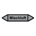 Rohrleitungskennzeichnung „Mischluft“