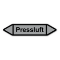 Rohrleitungskennzeichnung „Pressluft“
