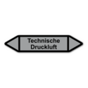 Rohrleitungskennzeichnung „Technische Druckluft“