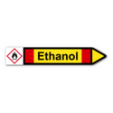 Rohrleitungskennzeichnung „Ethanol“