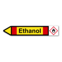 Rohrleitungskennzeichnung „Ethanol“