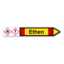 Rohrleitungskennzeichnung „Ethen“