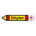 Rohrleitungskennzeichnung „Ethylen“