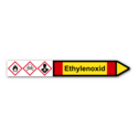 Rohrleitungskennzeichnung „Ethylenoxid“