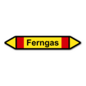 Rohrleitungskennzeichnung „Ferngas“, ohne Piktogramme