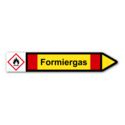 Rohrleitungskennzeichnung „Formiergas“