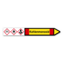 Rohrleitungskennzeichnung „Kohlenmonoxid“