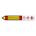 Rohrleitungskennzeichnung „Kohlenmonoxid“