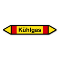 Rohrleitungskennzeichnung „Kühlgas“