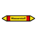 Rohrleitungskennzeichnung „Wasserstoff“, ohne Piktogramme