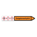 Rohrleitungskennzeichnung „Essigsäureanhydrid“