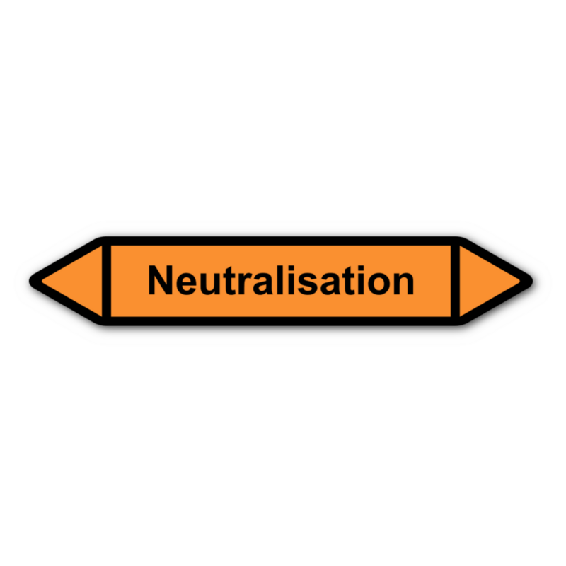 Rohrleitungskennzeichnung „Neutralisation“