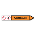 Rohrleitungskennzeichnung „Oxalsäure“