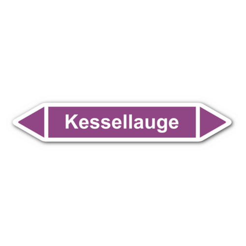 Rohrleitungskennzeichnung „Kessellauge“