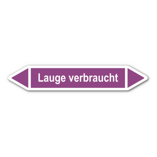 Lauge verbraucht