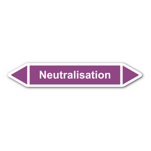 Rohrleitungskennzeichnung „Neutralisation“