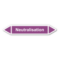 Rohrleitungskennzeichnung „Neutralisation“