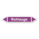 Rohrleitungskennzeichnung „Rohlauge“