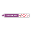 Rohrleitungskennzeichnung „Salmiakgeist“