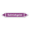 Rohrleitungskennzeichnung „Salmiakgeist“, ohne Piktogramme