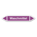 Rohrleitungskennzeichnung „Waschmittel“