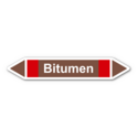 Rohrleitungskennzeichnung „Bitumen“