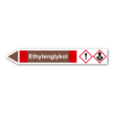 Rohrleitungskennzeichnung „Ethylenglykol“