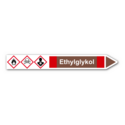 Rohrleitungskennzeichnung „Ethylglykol“