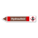 Rohrleitungskennzeichnung „Hydrauliköl“