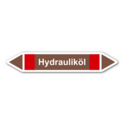 Rohrleitungskennzeichnung „Hydrauliköl“, ohne Piktogramme