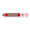 Rohrleitungskennzeichnung „Isopropanol“